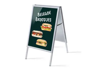 Stoepbord A1 complete set met print "Belegde Broodjes" - 1