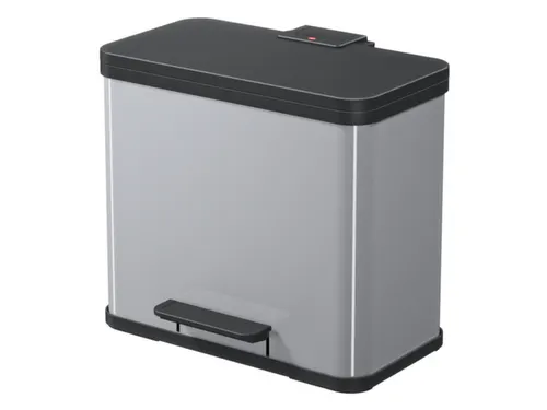 pedaalemmer,1x9l/1x17l,HxBxD 430x470x340mm,binnenbak kunststof