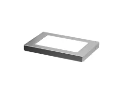 OUTLET Sanfer S1419182 inwerpdeksel tbv afvalbak 22 liter, RVS