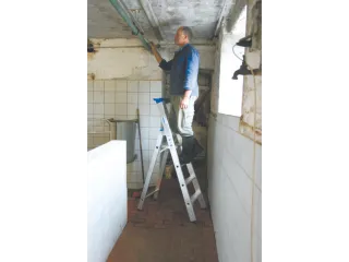 Ladder Aluminium Bordes H 0 95M 4Treden Incl. Bordes - 5