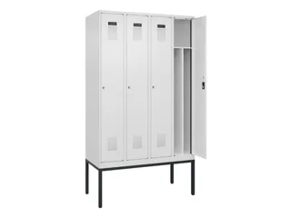 locker voor scheiding van kleding,HxBxD 2120x1200x500mm,4vak - 1
