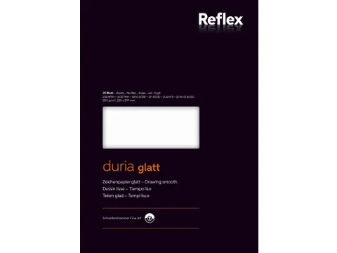 Tekenblok Duria Glad A4 200G/m2 20 Vel