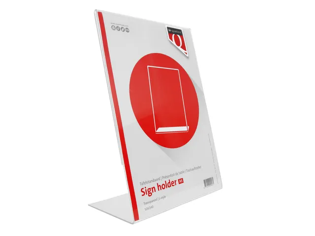 Kaarthouder Quantore A5 L-staand