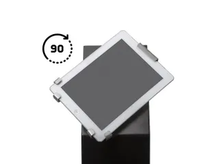 Trigrip Tablethouder Vloerstandaard Staal Zwart - 4