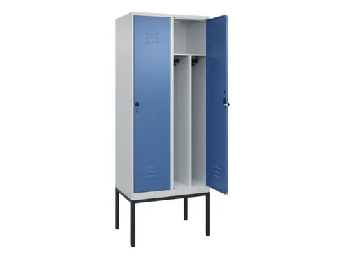 locker voor scheiding van kleding,HxBxD 2120x800x500mm,2vak