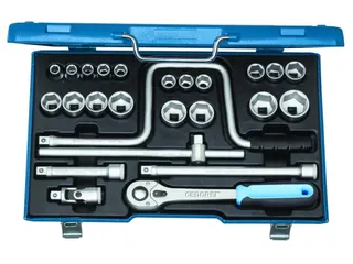 19 TMU-10 Dopsleutelset 1/2 inch 25-delig 10-32mm - 1