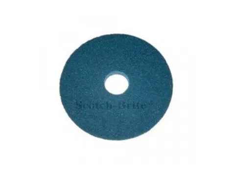 Disque de lustrage sols Scotch-Brite 17 inch Ø432mm Bleu 5 pièces