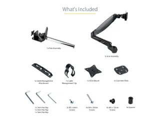 Bureau Monitor Arm voor Enkele VESA-display tot 32 inchof 49 inch Ultr - 21