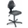 Werkplaatsstoel 500-640mm Voetkruis Ronde Staalbuis Vloerglijders