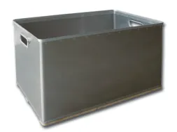 Aluminium Transportbak Hxlxb 288x723x456mm 82 Liter Met Glijlatten