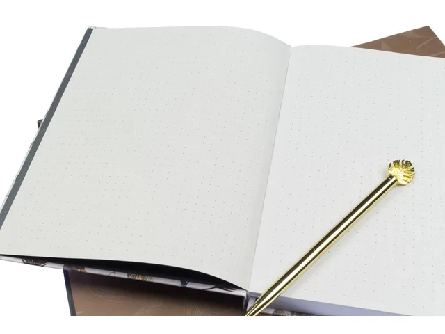 Carnet de notes A5 Natural Beauty 80gr 320pag petits points. FSC. Set