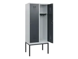 schoollocker,HxBxD 1950x800x500mm,2vak,vak B 400mm,cil.-slot