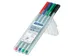 Fineliner Staedtler Triplus 334 assorti 0.3mm 4 stuks