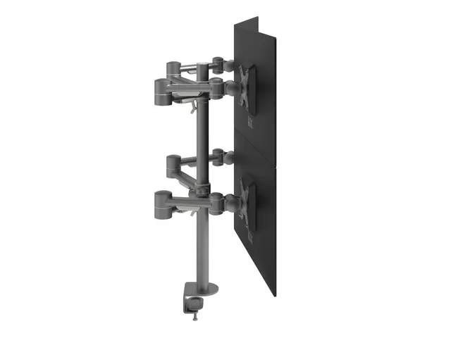 Bras support 4 écrans bureau Viewmaster 622 Argent