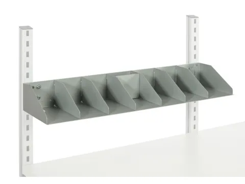 flyerhouder,v. paktafel,HxBxD 102x797x227mm,6vakverdelers