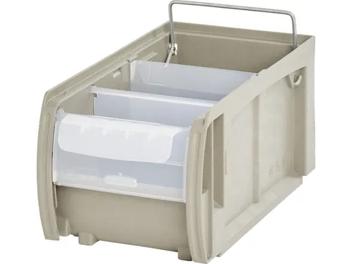 magazijnbak,HxBxD 140x156x300mm,4,1l,Sunflower Compound (SFC),grijs