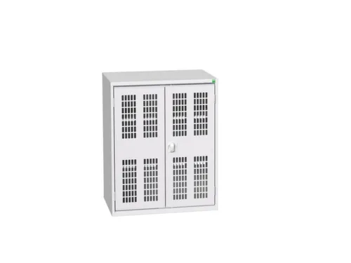universele kast,HxBxD 1000x800x550mm,2xStalen bodem,draaigrendelslot