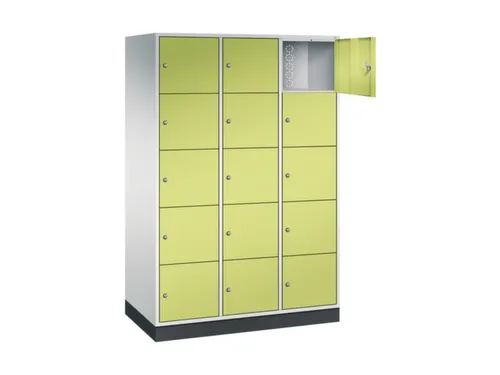 grootvolume-lockersysteem,HxBxD 1950x1220x600mm,3x5vakken,cil.-slot