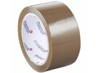 Verpakkingstape Bruin PP Solvent 28µm 48mmx66m - 1