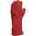 Delta Plus CA515R lederen lashandschoenen, rood, maat 10, 12 paar