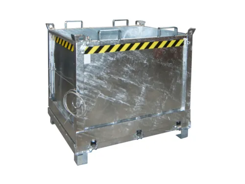 klapbodemcontainer,HxLxB 1160x1000x1200mm,1m³,hijsogen,vorksloffen
