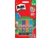 Stick Fun Colors lijmstift 10 gram, blister 4 stuks