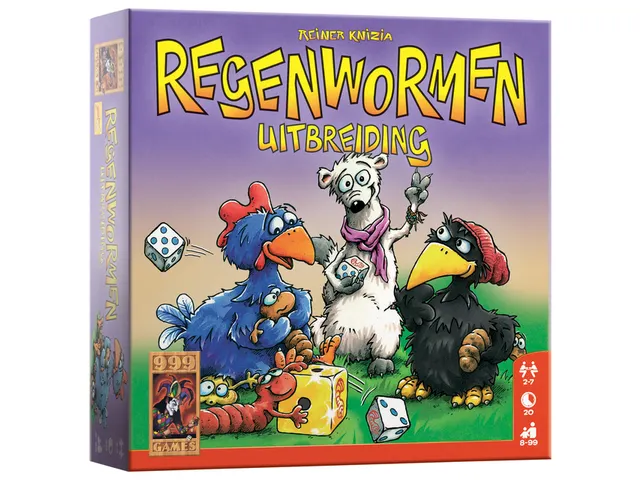 999Games Regenwormen Uitbreiding dobbelspel 8+