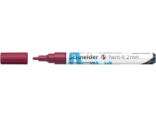 Acrylmarker Schneider Paint-It 310 2mm bordeaux - 3