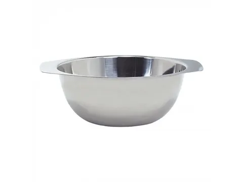 Soepkom 13cm rvs zonder voet 350ml
