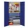 Materiaalkast Geperf. Deuren 1950x1000x600mm 4laden 1legbord Ral5010
