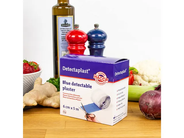 Detectaplast 8255 Textielpleister Elastisch Blauw 6cm x 5 meter