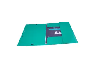 Iderama Elastomap 3 Kleppen Rugetiket Assorti Kleuren Karton - 22