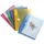 Enveloptas Djois Color Collection A4 horizontaal geperforeerd assorti