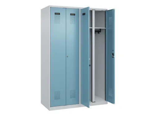 locker voor scheiding van kleding,HxBxD 1850x1200x500mm,4vak