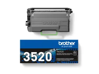 Tonercartridge Brother TN-3520 zwart - 3