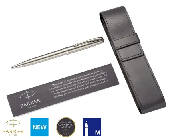 Geschenkset Parker Sonnet Steel Balpen Slim Ct M