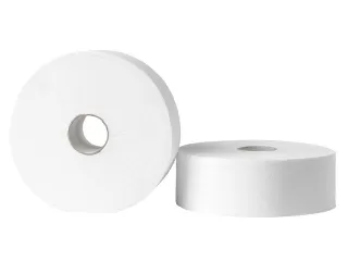 Toiletpapier Maxi jumborollen cellulose 2-laags Wit FSC 6 Rol - 2