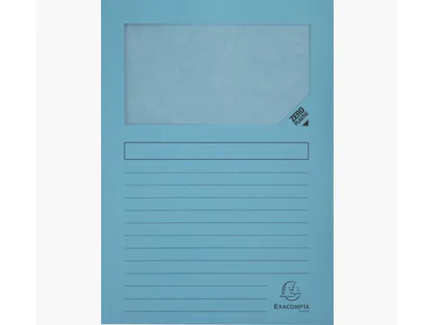 Venstermap Exacompta Forever L-map 120gr karton Lichtblauw