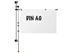 Wandhouder MAUL met 2 zwenkarmen 1.32m grijs