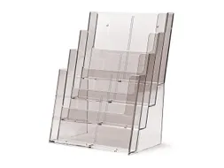 Folderhouder Balie of Wand 4x A4 Staand