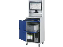 Computerkast 1770x650x520mm Uittreklade Voor Toetsenbord Monitorvak