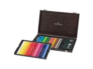 Kleurpotlood Faber-Castell Polychromos assorti kist á 48 stuks - 1