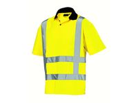 Poloshirt Infra-line RWS Korte Mouw Fluorgeel, Maat EL