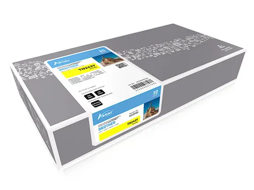 AS20183 ASTAR BROTHER Geel TN243Y HLL toner