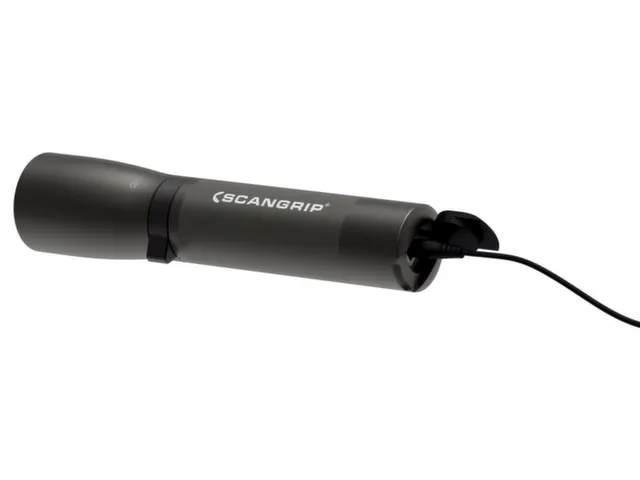 Zaklamp,Behuizing Aluminium Geëloxeerd,1000Lumen,Aan-/Uit-Schakelaar