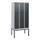 dubbeldekse locker,HxBxD 1950x900x500mm,3x2vak.,vak B 300mm,cil.-slot