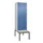 PBM-locker met bank,HxBxD 2120x600x815mm,2vak,vak B 300mm,cil.-slot