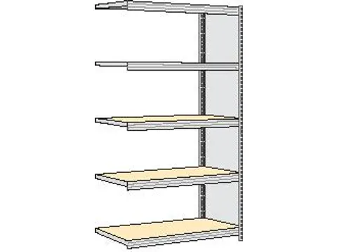 magazijnstelling,aanbouwveld,HxBxD 2000x1285x426mm,vakl. 250kg