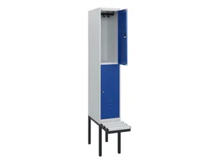 Dubbeldekse dekenkist,HxBxD 1950x300x815mm,1x2vak.,vak B 300mm - 2