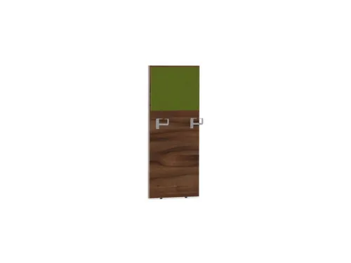 baliepaneel bureau aanbouw rechts NP-tiepolo nut BN7048-groen 600mm